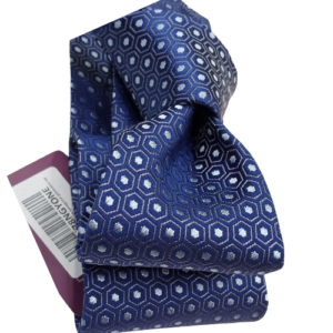 Navy Blue Silk Tie