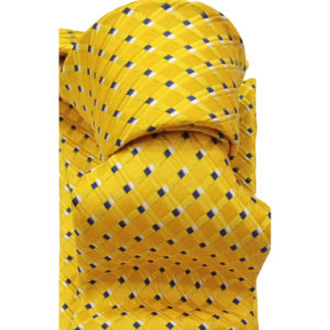 YELLOW SILK TIE