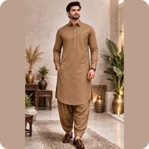 EXCLUSIVE'S CUSTOM-MADE SHALWAR KAMEEZ/KURTA (TOYOBO FABRIC)