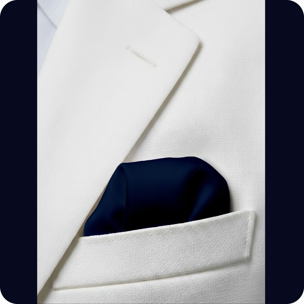 sea green dotted pocket square